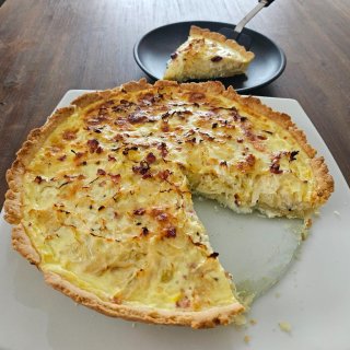 Käse-Sauerkrautkuchen