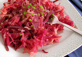 Rezept Rote Bete Sauerkraut Salat