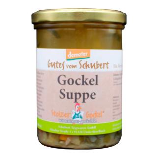 Gockel Hühnersuppe