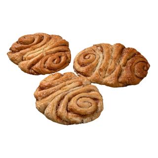 Dinkel-Franzbrötchen
