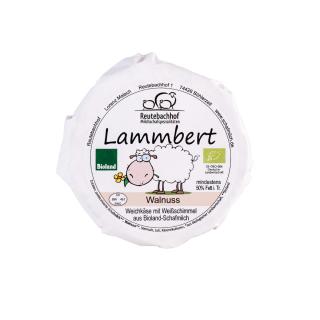 Lammbert Schaf Weichkäse Walnuss