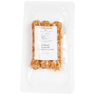 Geflügelhackrollen in Barbecue Marinade