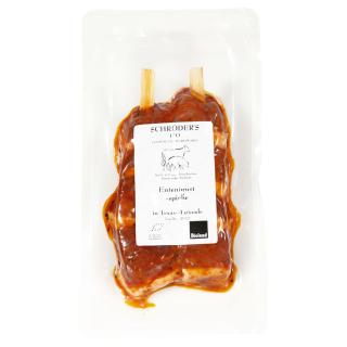 Entenbrustspieße Texas-Marin. (2x 80g)