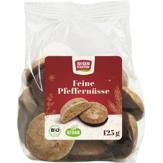 Pfeffernüsse mit Zartbitterschokoladenfuß