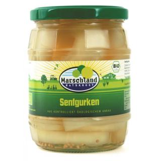 Glas Senfgurken