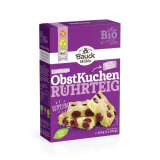 Backmischung Obstkuchenteig Glutenfrei