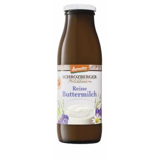 Buttermilch in der Flasche