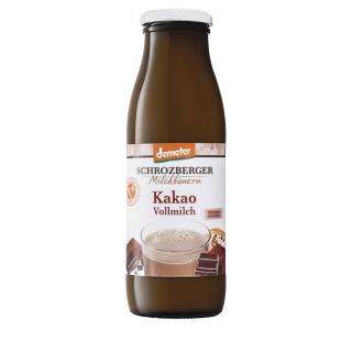 Kakaomilch in der Flasche