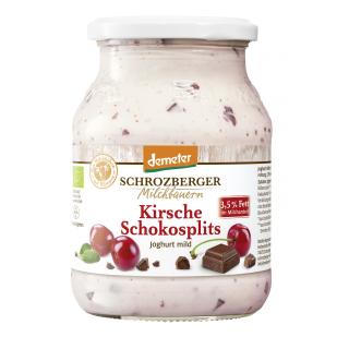 Joghurt Kirsche Schokosplits