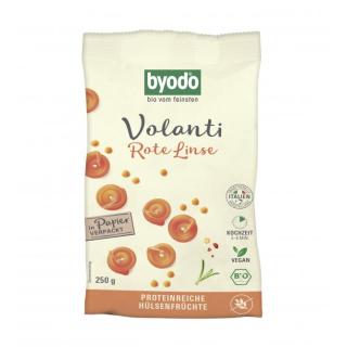 Volanti rote Linsen Pasta