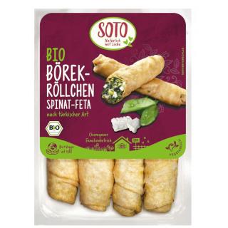 Börek-Röllchen Spinat-Feta 4er