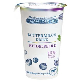 Buttermilch Drink Heidelbeere