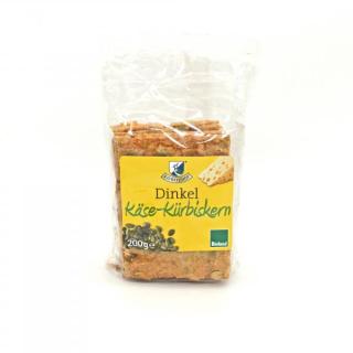 Knäckebrot Käse-Kürbis