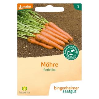 Saatgut Möhre Rodelika