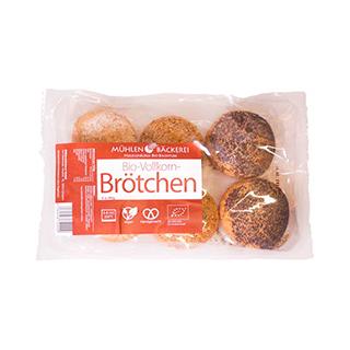 Vollkorn-Aufbackbrötchen gemischt 6er
