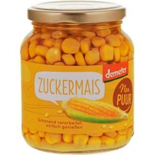 Glas Zuckermais