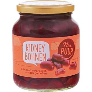 Glas Kidneybohnen