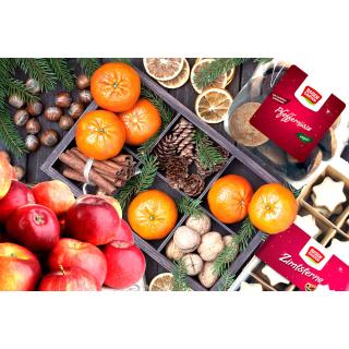 Bunter Weihnachts-Teller