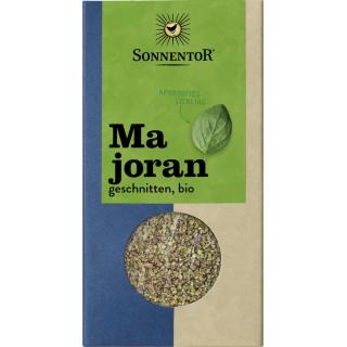 Gewürz Majoran geschnitten