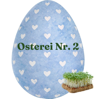 Osterüberaschung -  Gratis-Kresse