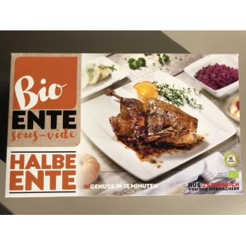 Sous-Vide halbe Ente