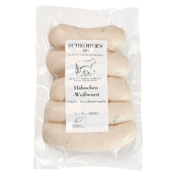 Hähnchen-Weißwurst 5 x 50g