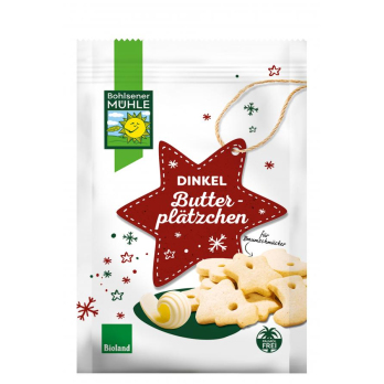 Dinkel Butterplätzchen