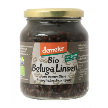 Beluga Linsen (Glas) demeter