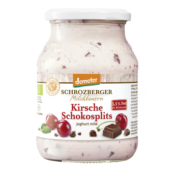 Joghurt Kirsche Schokosplits