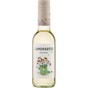 Landparty weiß klein