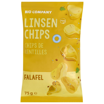 Linsenchips Falafel
