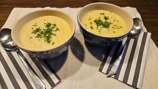 Petersilienwurzel-Suppe