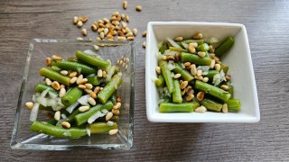 Bohnensalat , einfach und lecker