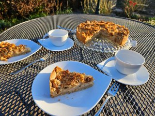 Omas schneller, leckerer Apfelkuchen