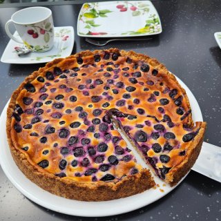 Heidelbeer-Mascarpone-Kuchen