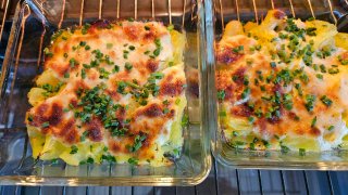 Überbackener Spaghetti Kürbis