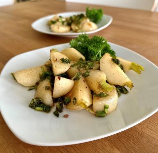 glasierte Mairübchen mit Vanille
