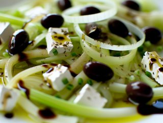 Sellerie - Fenchel - Feta - Salat