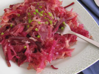 Rote Bete - Sauerkraut - Salat
