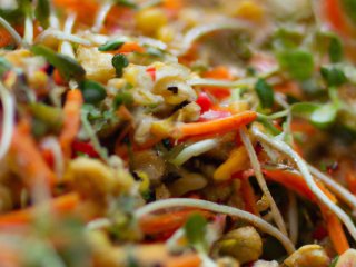 Sprossen-Möhren-Salat