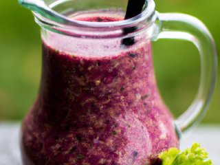 Salat-Trauben Smoothie