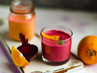 Orangen-Rote Bete Smoothie