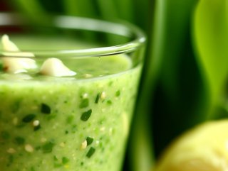 Bärlauch-Zitronen Smoothie