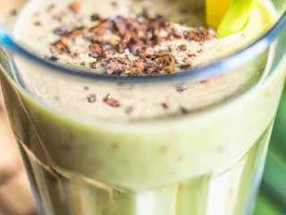 Pak Choi-Smoothie mit Zimt