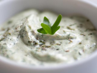 Bärlauch-Schafskäsecreme