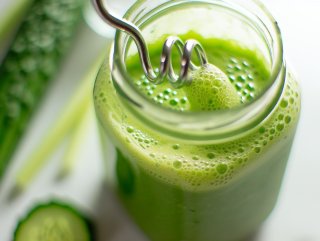 Gurken-Sellerie Smoothie