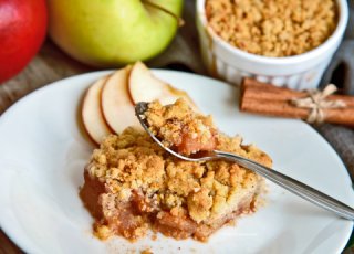 Apple-Crumble - zum verlieben