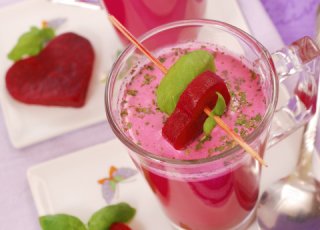 Rote Bete-Apfel-Suppe