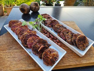 Rote Bete im Nussmantel