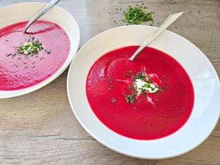 Rote Bete-Suppe